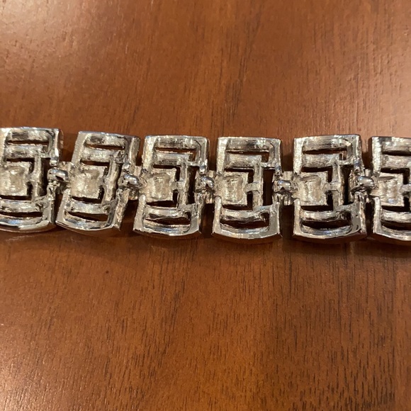Rare Art Deco rhinestone bracelet - Picture 6 of 8